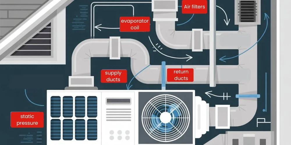 How does Static Pressure Testing reveal Hidden HVAC System Problems?